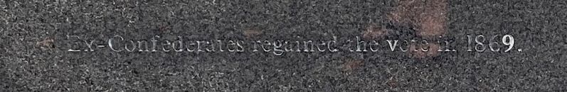 Ex-Confederates Marker image. Click for full size.