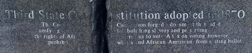 Third State Constitution Marker image. Click for full size.
