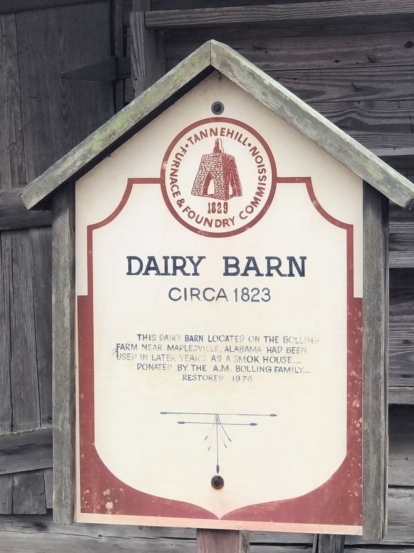 Dairy Barn Marker image. Click for full size.