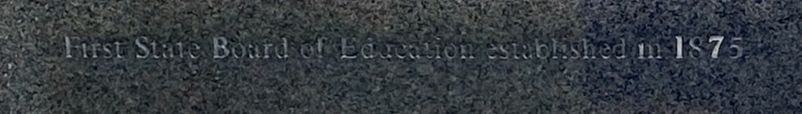 First State Board of Education Marker. Click for full size. First State Board of Education Marker image. Click for full size.