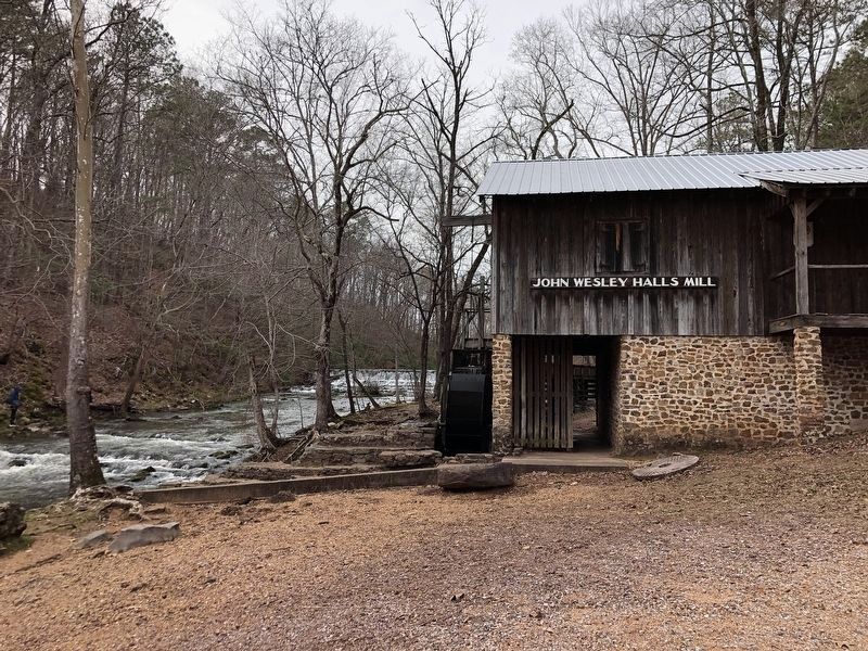 John Wesley Hall Mill image. Click for full size.