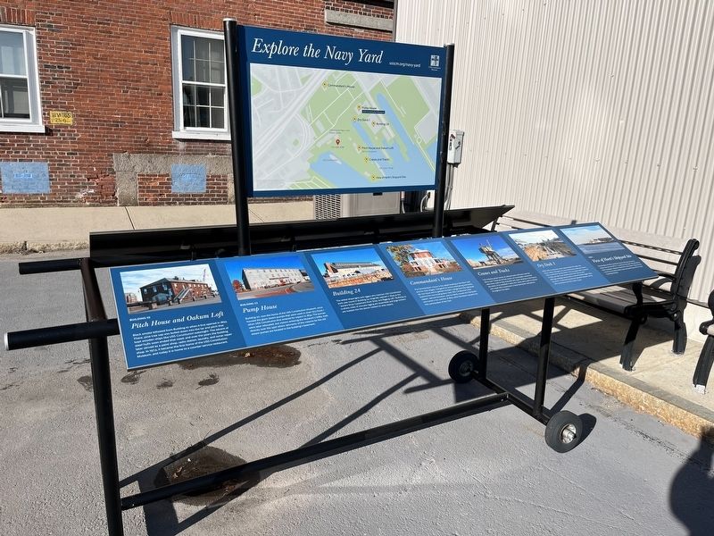 Explore the Navy Yard Marker. Click for full size. Explore the Navy Yard Marker image. Click for full size.