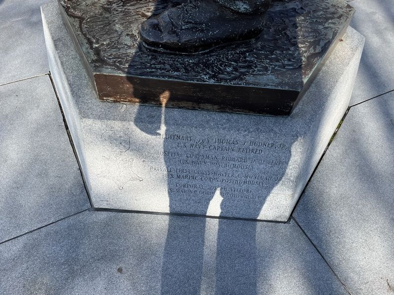 Massachusetts Korean War Veterans Memorial image. Click for full size.
