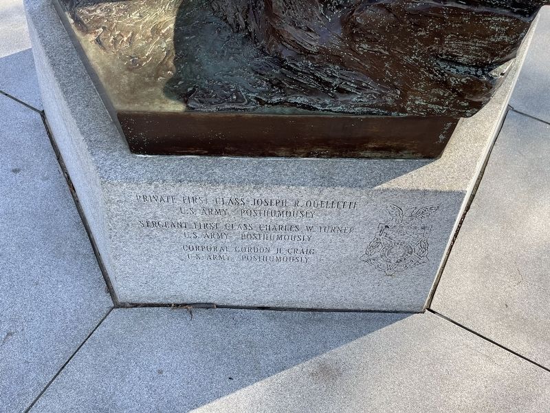 Massachusetts Korean War Veterans Memorial image. Click for full size.