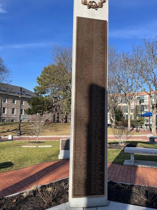 Massachusetts Korean War Veterans Memorial image. Click for full size.