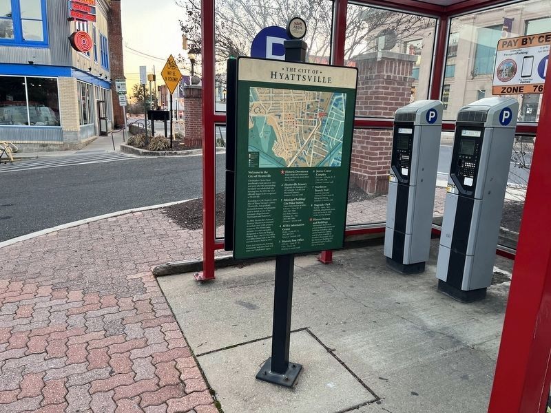 The City of Hyattsville Marker image. Click for full size.