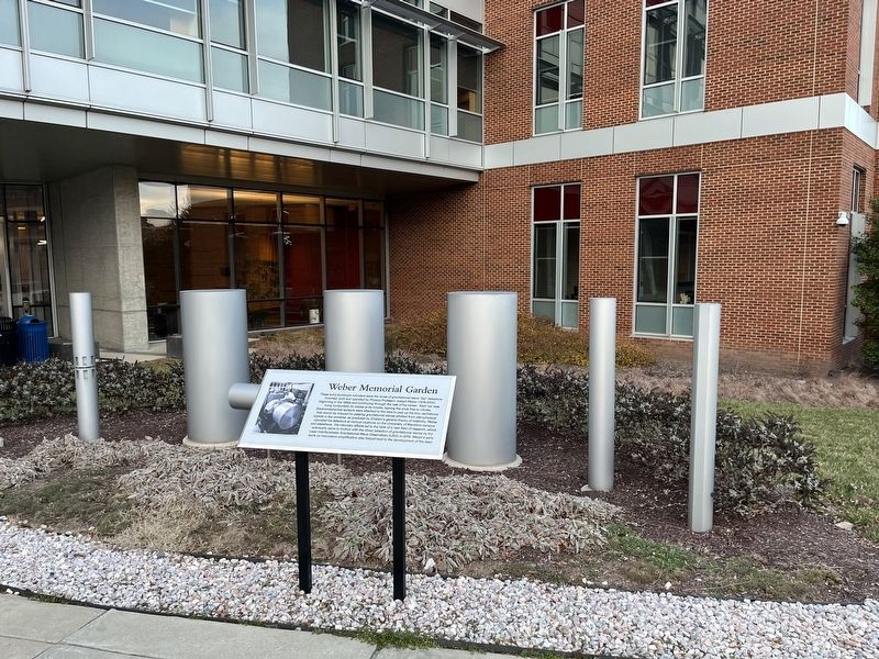 Weber Memorial Garden Marker image. Click for full size.