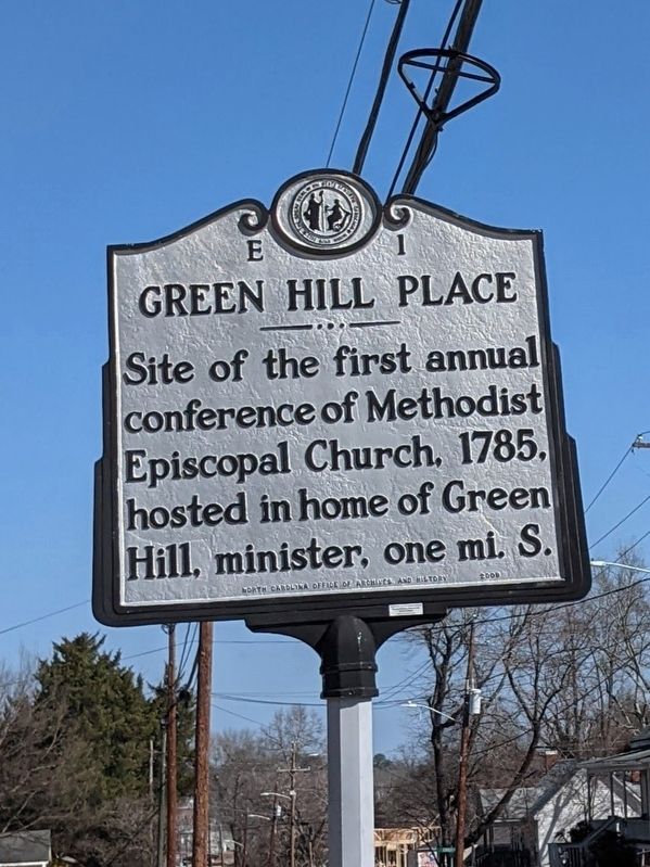 Green Hill Place Marker image. Click for full size.