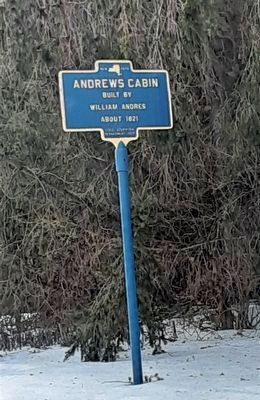 Andrews Cabin Marker. Click for full size. Andrews Cabin Marker image. Click for full size.