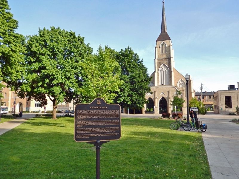 Victoria Park Marker. Click for full size. Victoria Park Marker image. Click for full size.