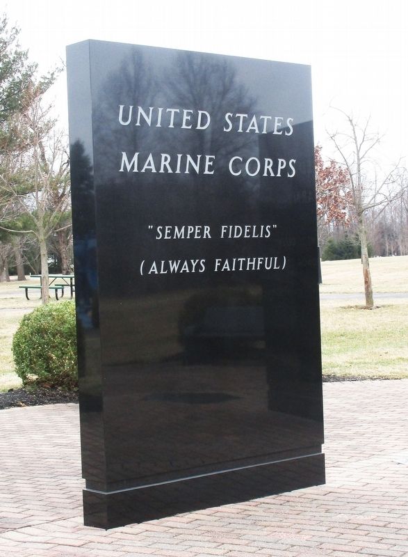 Powell Veterans Memorial image. Click for full size.