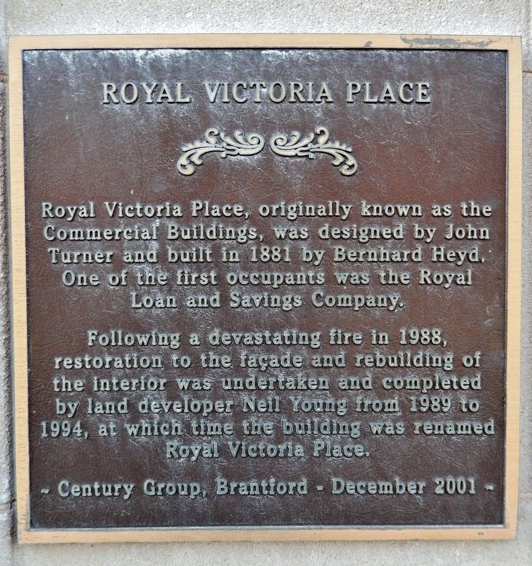 Royal Victoria Place Marker image. Click for full size.