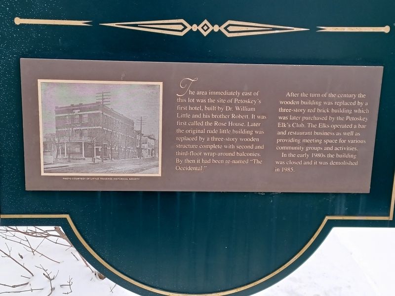 Elk's Club Marker image. Click for full size.