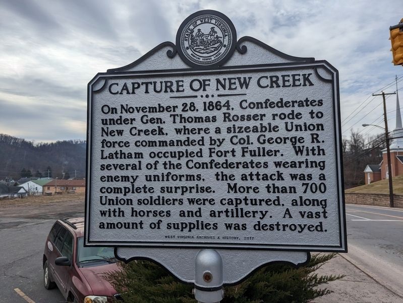 Capture of New Creek Marker image. Click for full size.