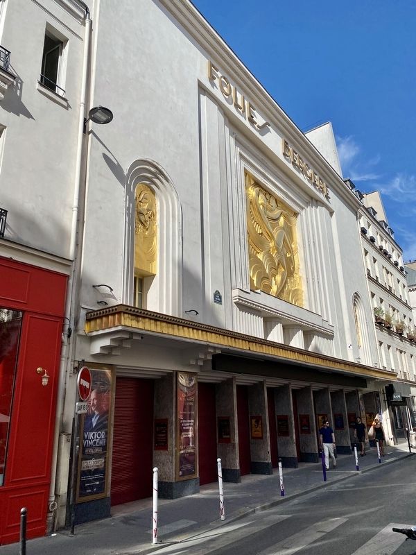 Les Folies-Berg�re and Marker image. Click for full size.