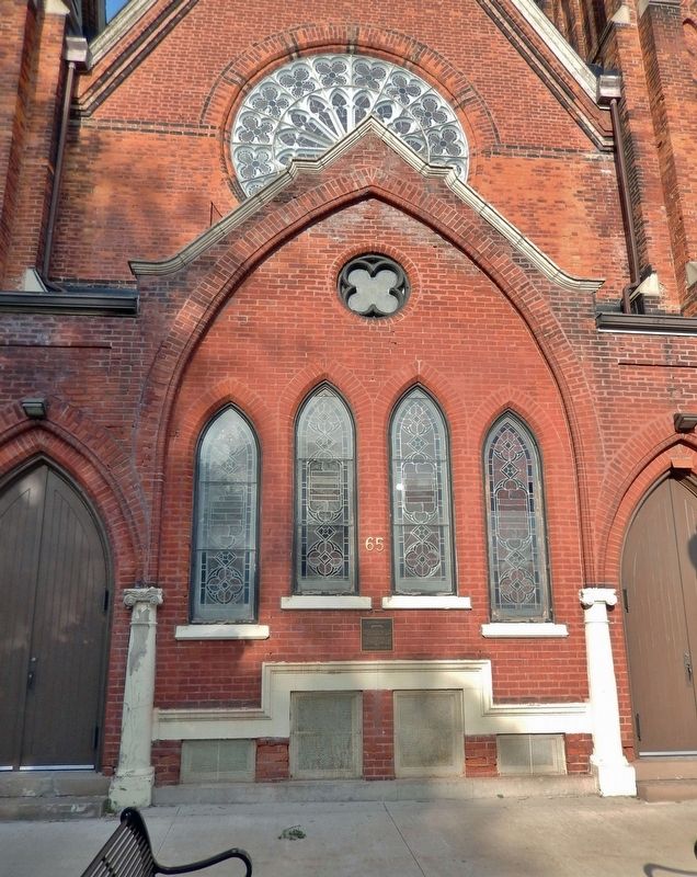 Park Baptist Church Marker image. Click for full size.
