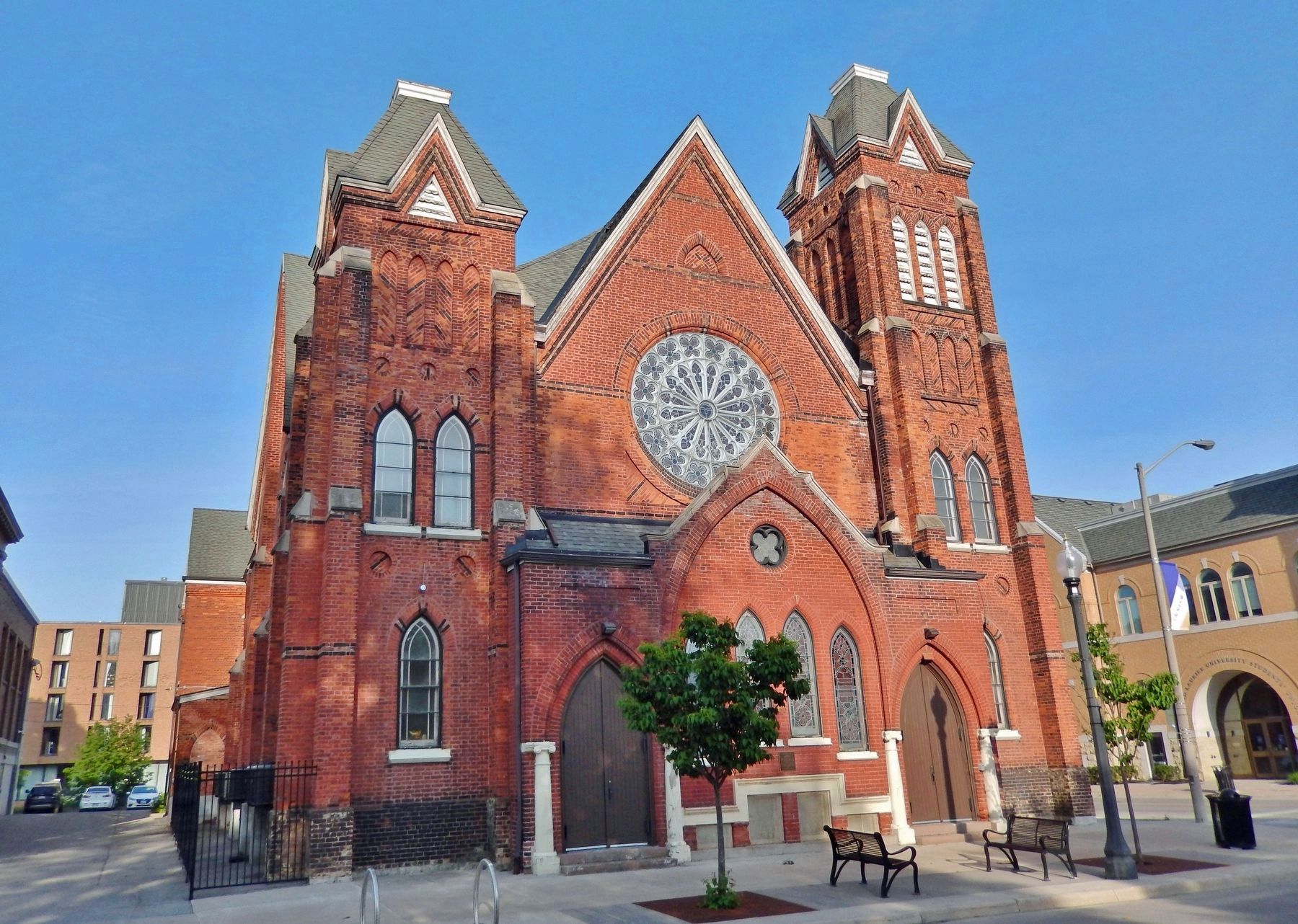 Park Baptist Church (<i>west/front elevation</i>) image. Click for full size.