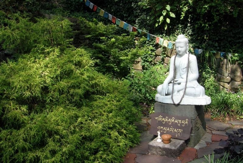 The Buddah at the Jacques Marchais Center of Tibetan Art. Click for full size. The Buddah at the Jacques Marchais Center of Tibetan Art image. Click for full size.