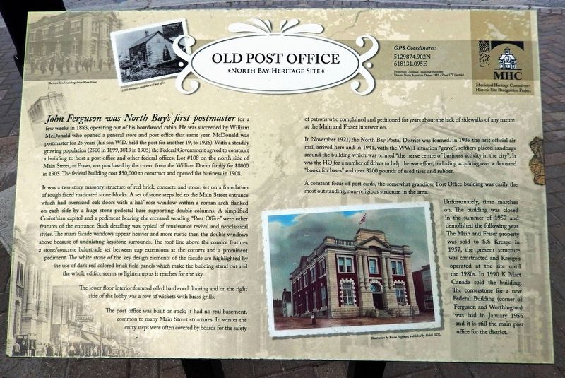 Old Post Office Marker image. Click for full size.