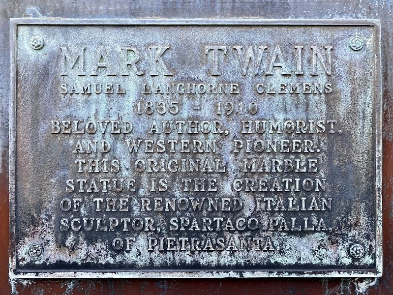 Mark Twain Marker image. Click for full size.