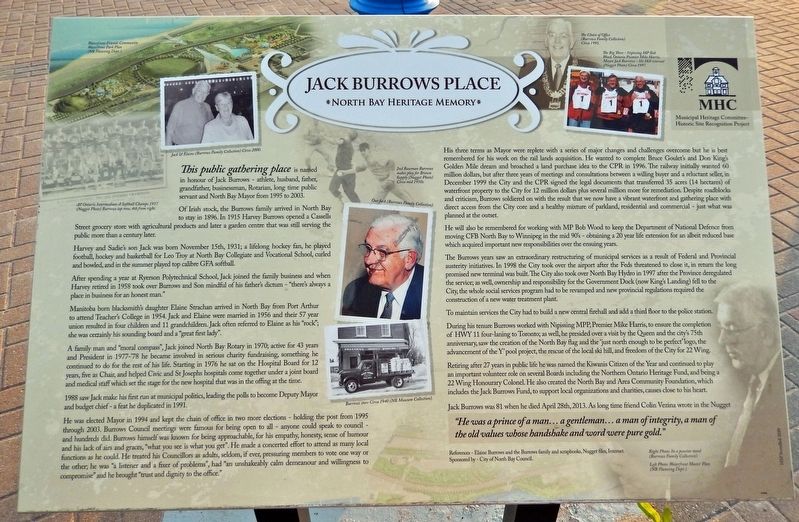 Jack Burrows Place Marker image. Click for full size.