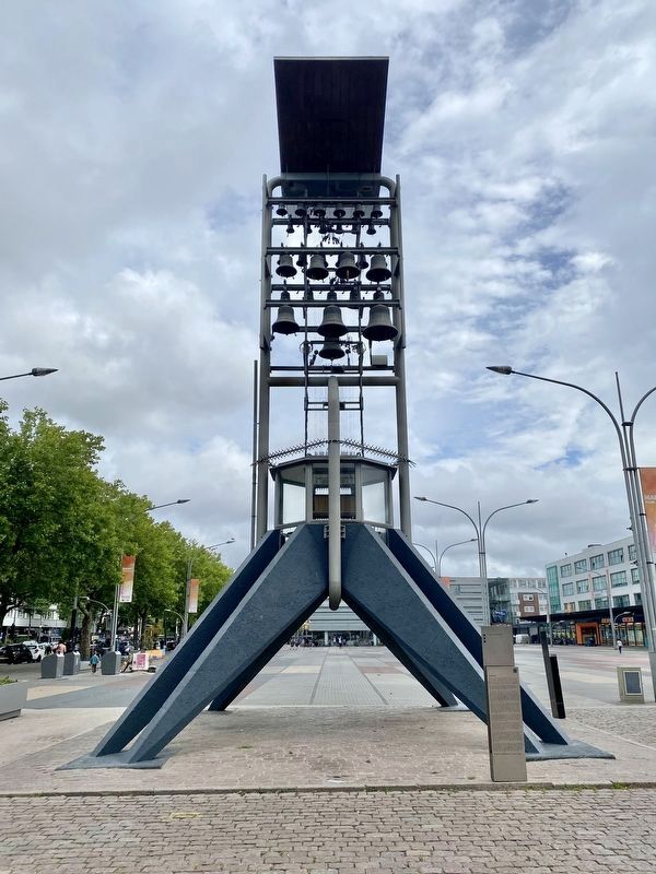 Vrijheidscarillon / Freedom Carillon and Marker. Click for full size. Vrijheidscarillon / Freedom Carillon and Marker image. Click for full size.