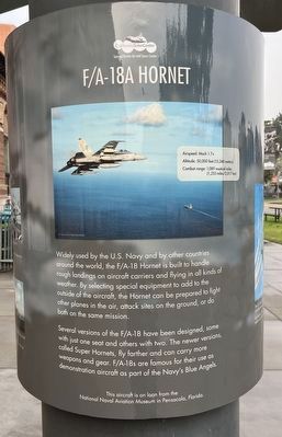 F/A-18A Hornet Marker. Click for full size. F/A-18A Hornet Marker image. Click for full size.