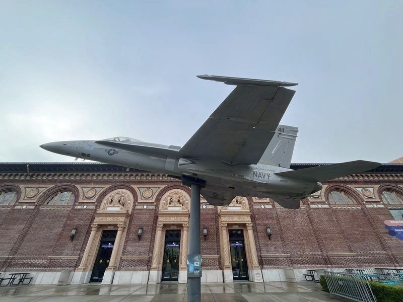 F/A-18A Hornet and Marker. Click for full size. F/A-18A Hornet and Marker image. Click for full size.