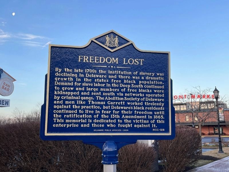 Freedom Lost Marker image. Click for full size.