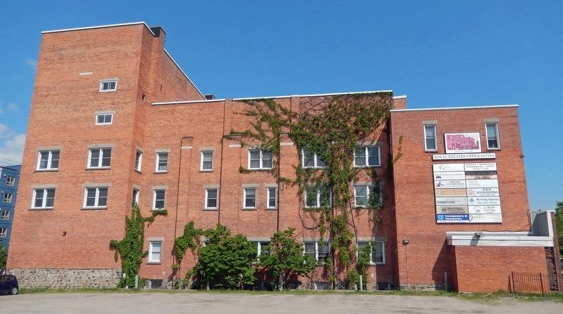 Royal Theatre Building (<i>south elevation</i>) image. Click for full size.