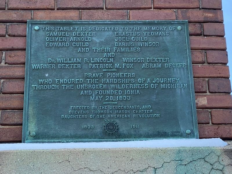 Founding of Ionia Marker. Click for full size. Founding of Ionia Marker image. Click for full size.
