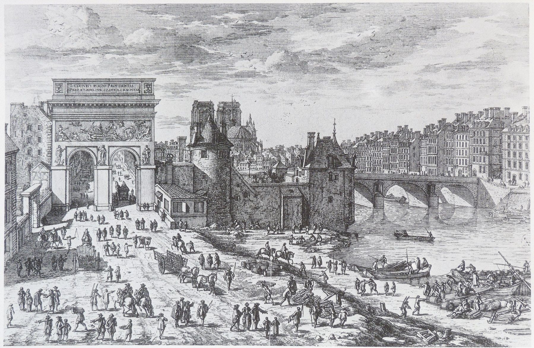 La porte Saint-Bernard image. Click for full size.