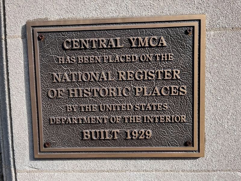 Central YMCA Marker image. Click for full size.