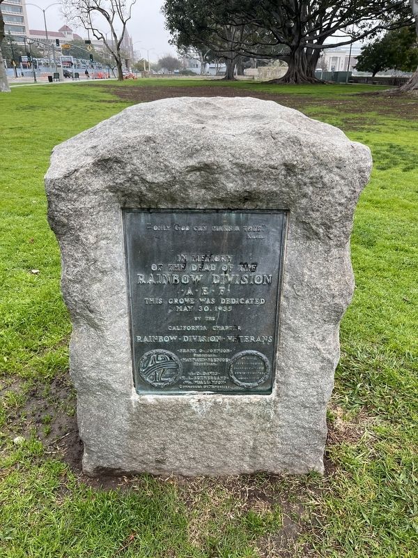Rainbow Division Marker image. Click for full size.
