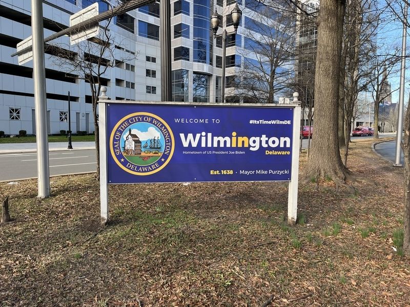 Welcome to Wilmington Marker image. Click for full size.