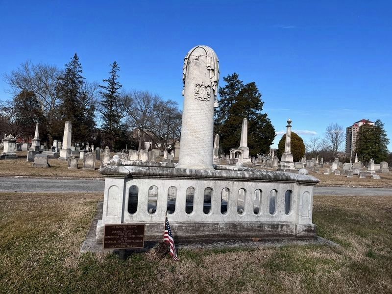 The Grave of Gunning Bedford, Jr. image. Click for full size.
