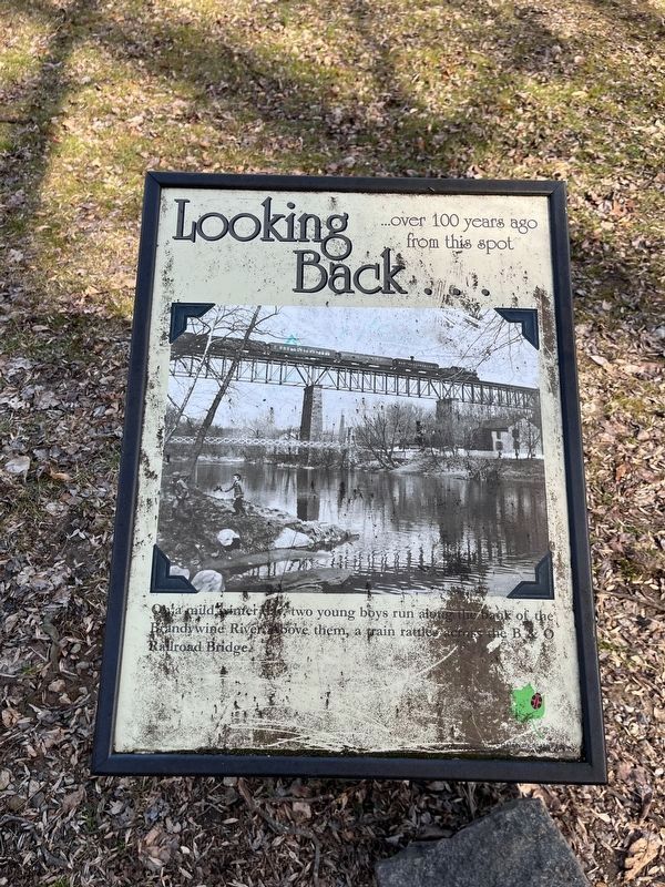 Looking Back� Marker image. Click for full size.