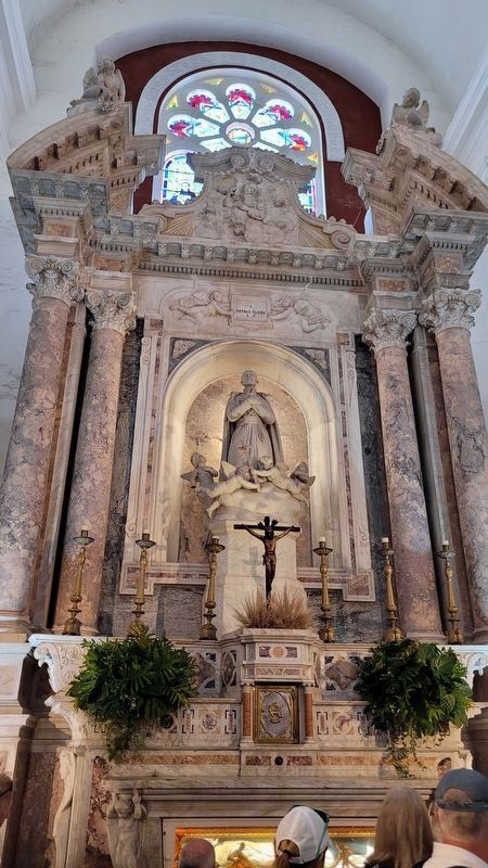 San Pedro Claver Altar. Click for full size. San Pedro Claver Altar image. Click for full size.