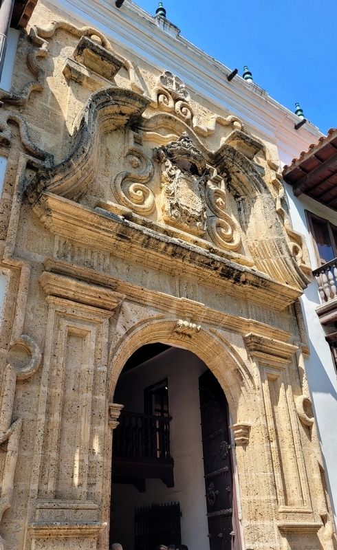 Entrance to the House of the Inquisition and Historical Museum of Cartagena image. Click for full size.