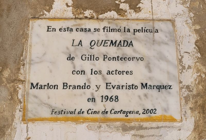 Burn! / La Quemada Marker. Click for full size. Burn! / La Quemada Marker image. Click for full size.