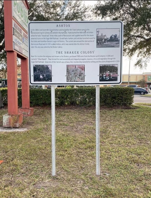 Ashton Marker. Click for full size. Ashton Marker image. Click for full size.