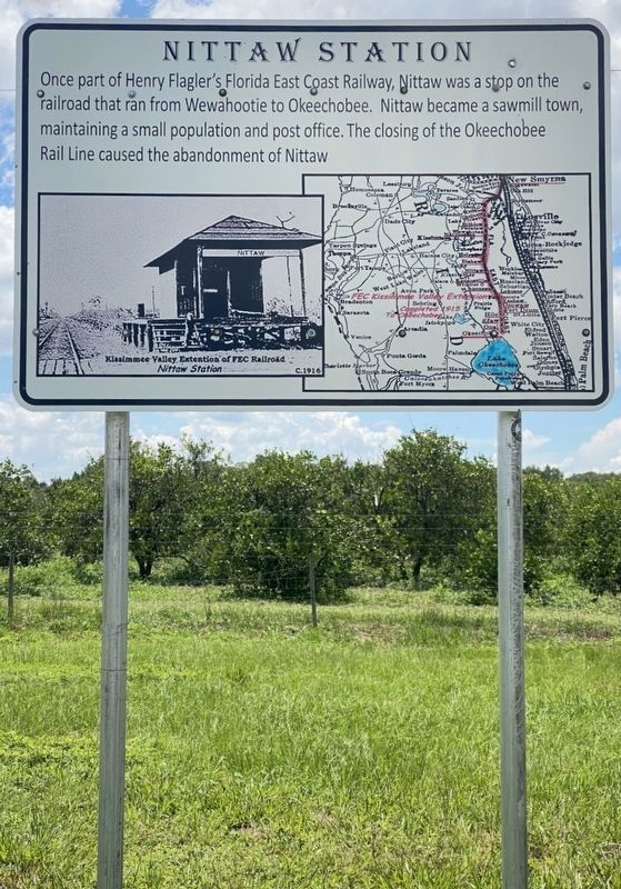 Nittaw Station Marker image. Click for full size.