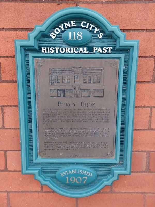 Bergy Bros. Marker image. Click for full size.