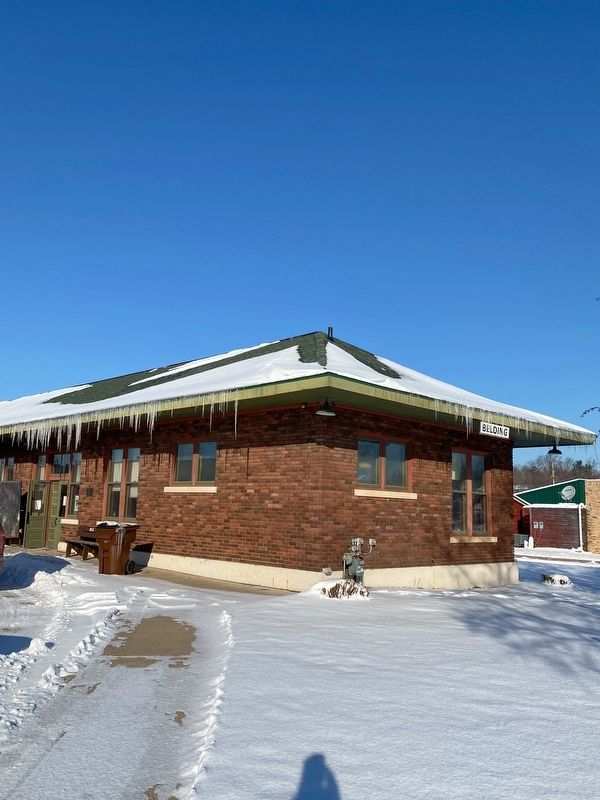 Pere Marquette Railway Depot image. Click for full size.