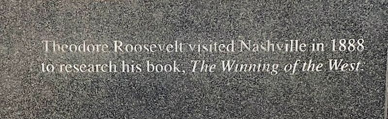 "The Winning of the West" Marker. Click for full size. "The Winning of the West" Marker image. Click for full size.