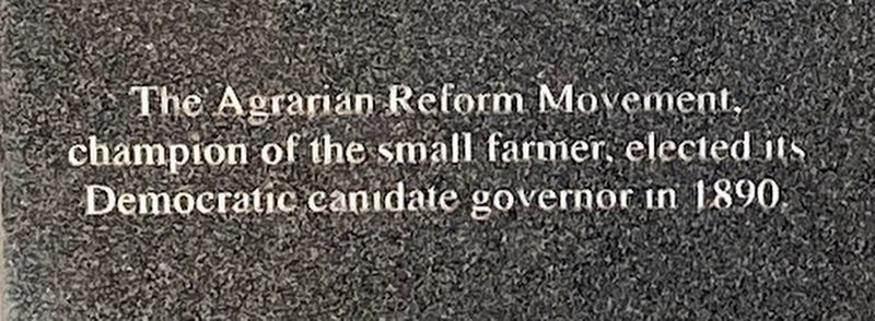 Agrarian Reform Movement Marker image. Click for full size.