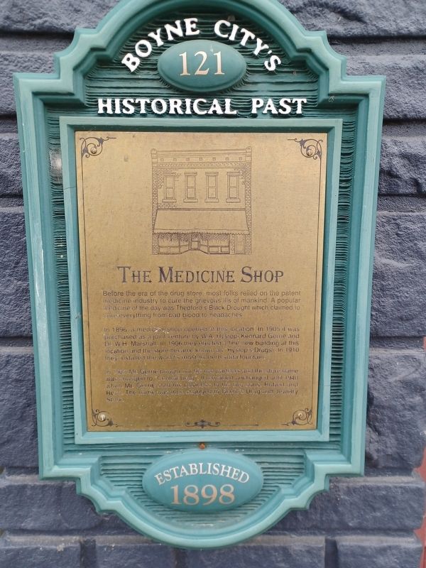 The Medicine Shop Marker. Click for full size. The Medicine Shop Marker image. Click for full size.