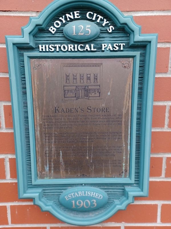 Kaden's Store Marker. Click for full size. Kaden's Store Marker image. Click for full size.