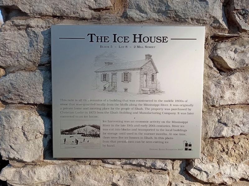 The Ice House Marker image. Click for full size.