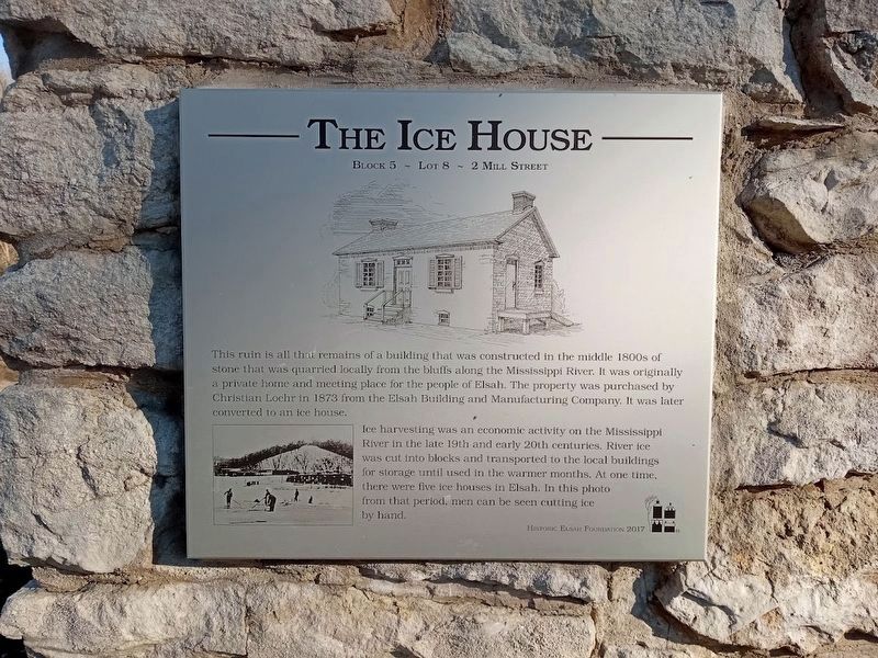 The Ice House Marker. Click for full size. The Ice House Marker image. Click for full size.